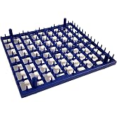 Pheasant Egg Trays for GQF Cabinet Egg Incubator, 6 Pack, Total 354 Eggs | Secure Fit, Durable Reusable Trays for Pheasant, Quail &amp; Other Small Eggs, Easy to Load, Hand Washable