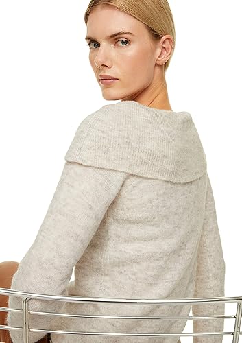 pullover mit umlegekragen damen