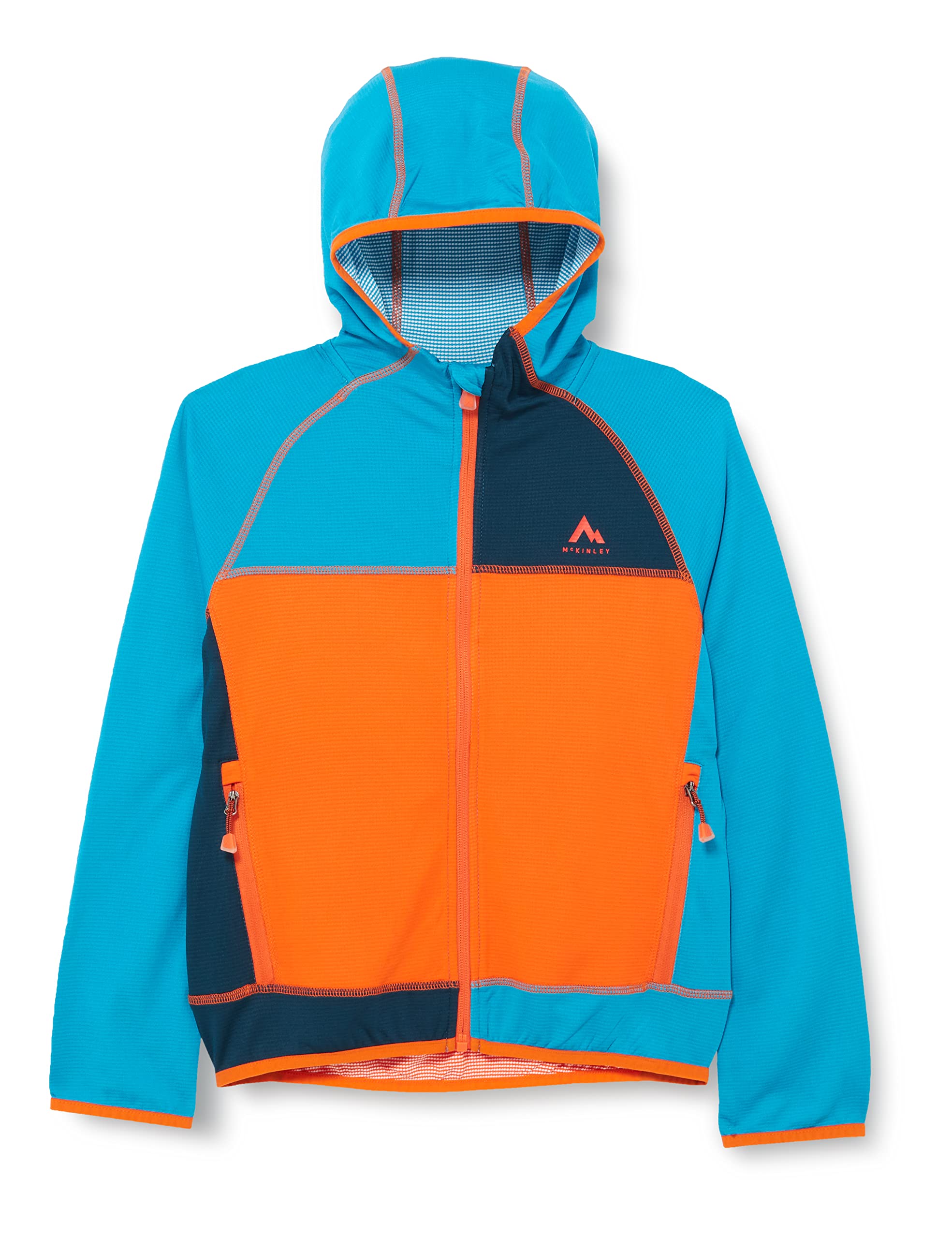 Mckinley Montina Sweatshirt Blue/Blue Petrol/Ora 128