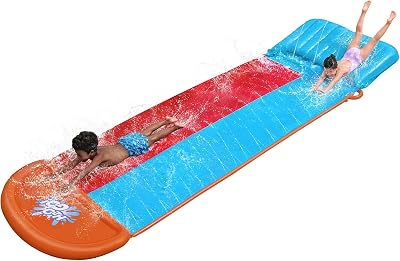 Bestway H20GO Tsunami Double Lane Slip and Slide Inflatable Water Slide