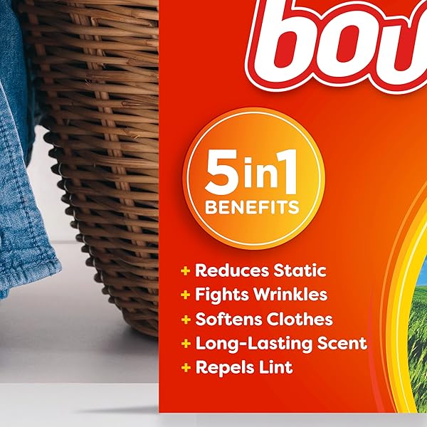 BOUNCE FABRIC SOFTENER SHEETS, OUTDOOR FRESH SCENT, 240 COUNT