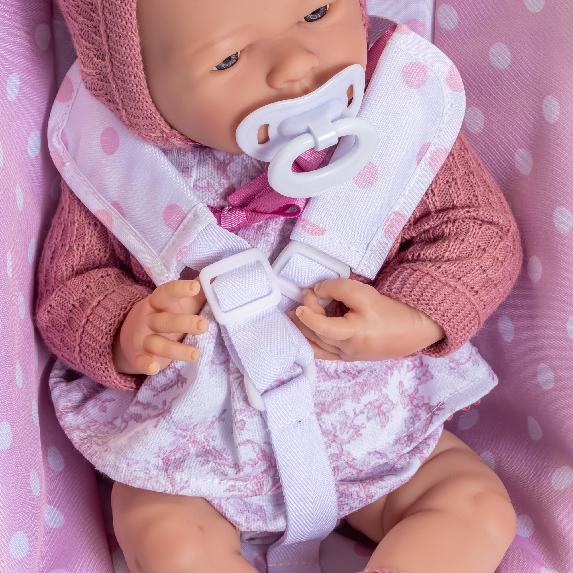 JC Toys for Keeps Playtime | 2 in 1 Baby Doll Swing and Portable Carrier | for Dolls up to 18