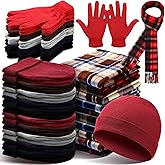 Cuffbow Unisex Winter Accessory Set Adults Winter Kit Included Scarves Warm Beanie Hats Knitted Gloves