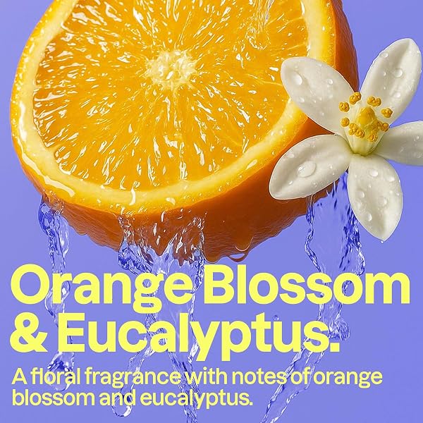 ATTITUDE BODY LOTION, EWG VERIFIED MOISTURIZER, VEGAN SKIN CARE PRODUCTS, NON-GREASY, HYDRATING FOR DRY SKIN, CRUELTY FREE, ORANGE BLOSSOM & EUCALYPTUS SCENT, 16 FL OZ