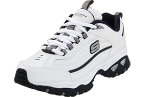 Skechers Mens Energy Afterburn Lace-Up Sneaker