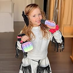 YLL Mini Karaoke Machine with 2 Wireless