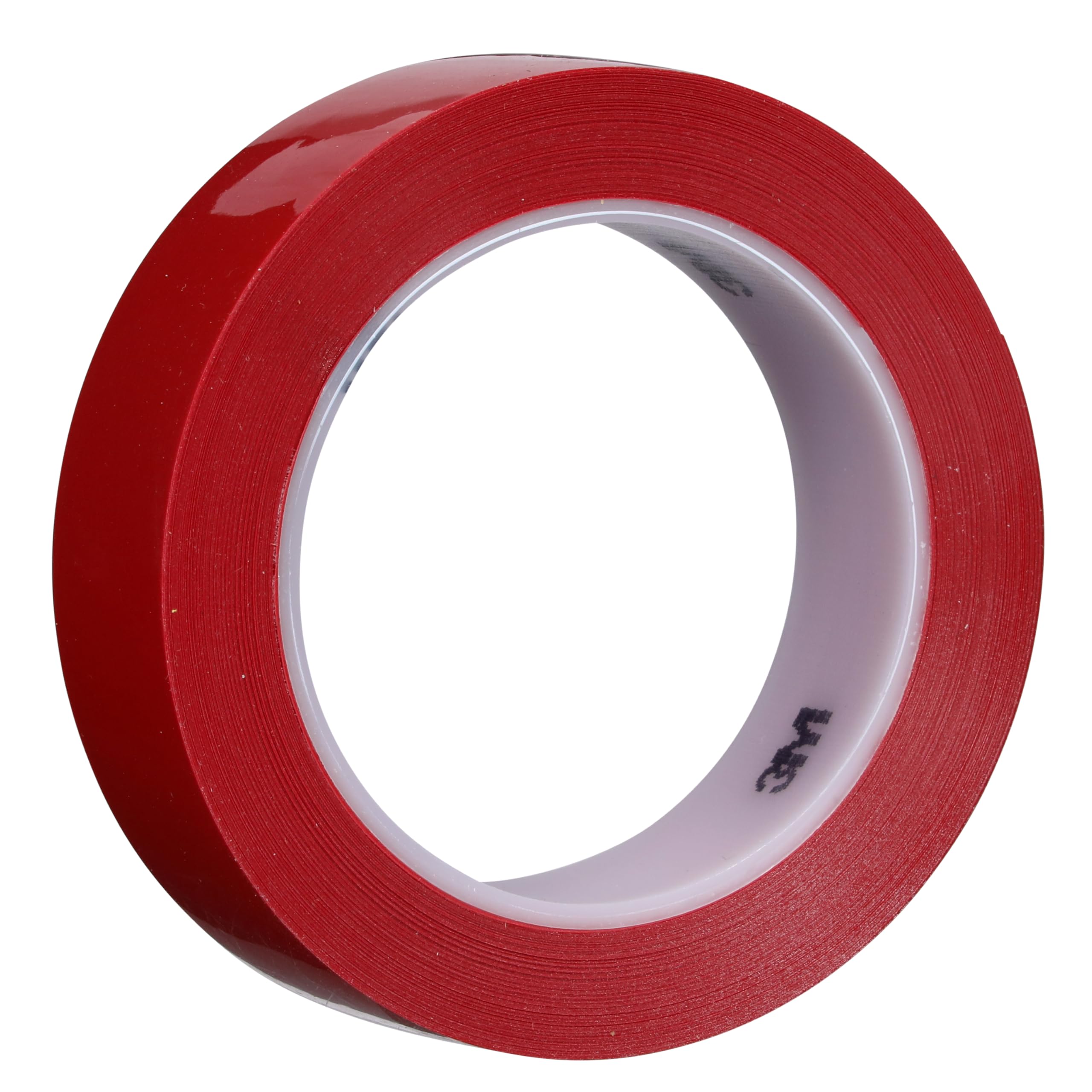 Photo 1 of 3M Polyethylene Tape 483 Red, 1 in x 36 yd 5.3 mil (1 Roll)