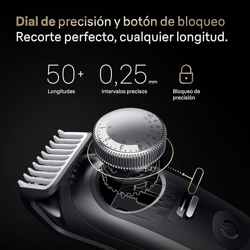 Recortadora de Barba Hombre Series 9, BT9545n, Titanio