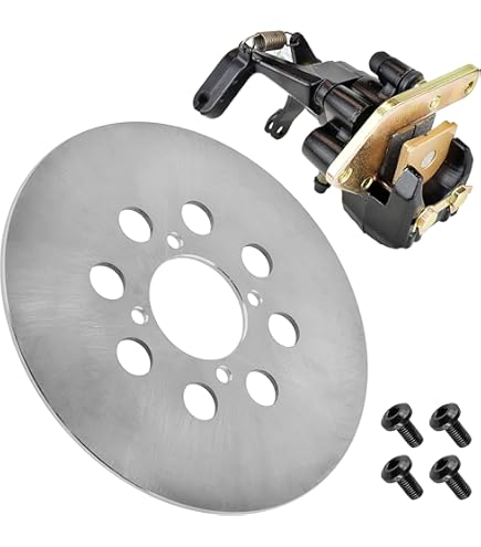 Caltric Rear Brake Pads For Yamaha Blaster 200 & Other ATV Models - Replacement Brake Set
