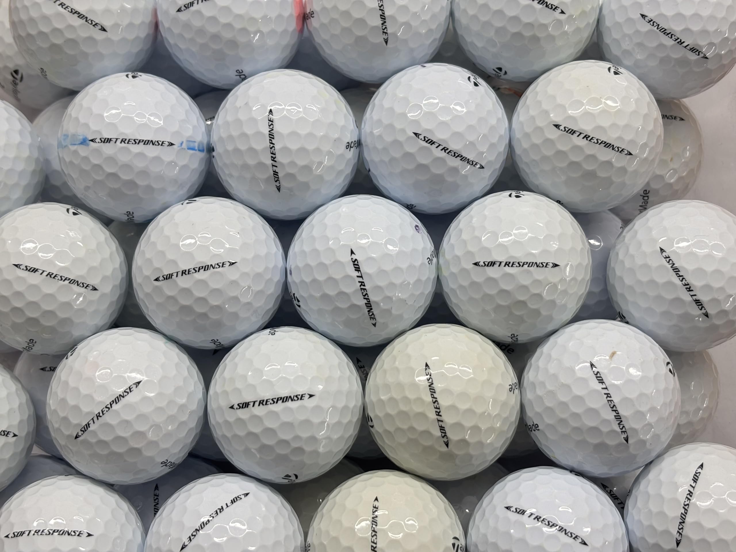 Soft Response golf balls for taylormade pear/grade A - Choose 24 or 48 balls (used not new) (24)