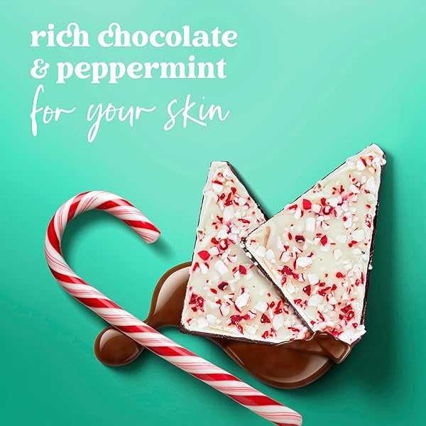 DOVE LIMITED EDITION HOLIDAY TREATS BODY WASH PEPPERMINT BARK FOR DEEP NOURISHMENT 20 OZ