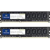 Timetec 16GB KIT(2x8GB) DDR3L / DDR3 1600MHz (DDR3L-1600) PC3L-12800 / PC3-12800 Non-ECC Unbuffered 1.35V/1.5V CL11 2Rx8 Dual Rank 240 Pin UDIMM Desktop PC Computer Memory RAM(SDRAM) Module Upgrade