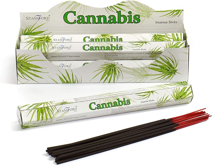 Stamford Cannabis Incense Sticks 6 TBS x 20 Sticks Amazon.ca Home