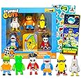 Officially Licensed Stumble Guys Collectible Figures - Bundle With 6 Random Characters Plus More | Toys for Boys and Girls