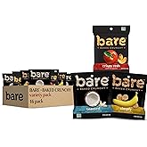 Bare Baked Crunchy, Fruit Variety Pack, 0.53 Ounce (Pack of 16)