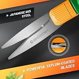 GRÜNTEK Grass Shears Swift 380 mm 360° Rotating Blade Ergonomic Grip view 2
