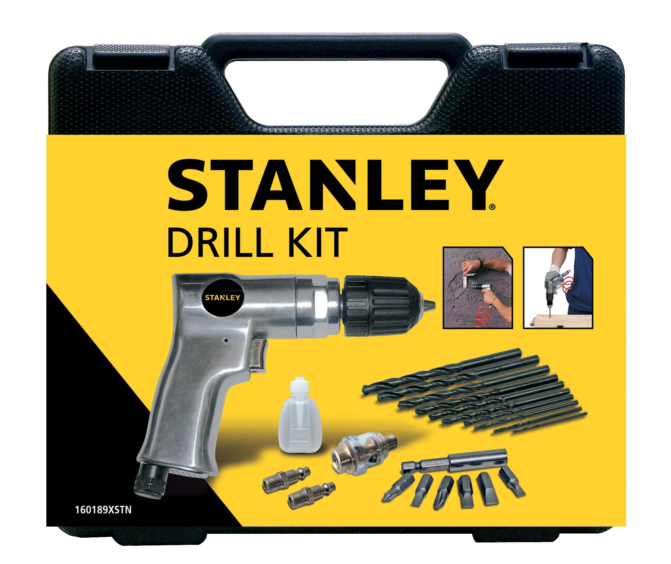 Stanley Tools for Air Compressors Drill Kit, 160189XSTN