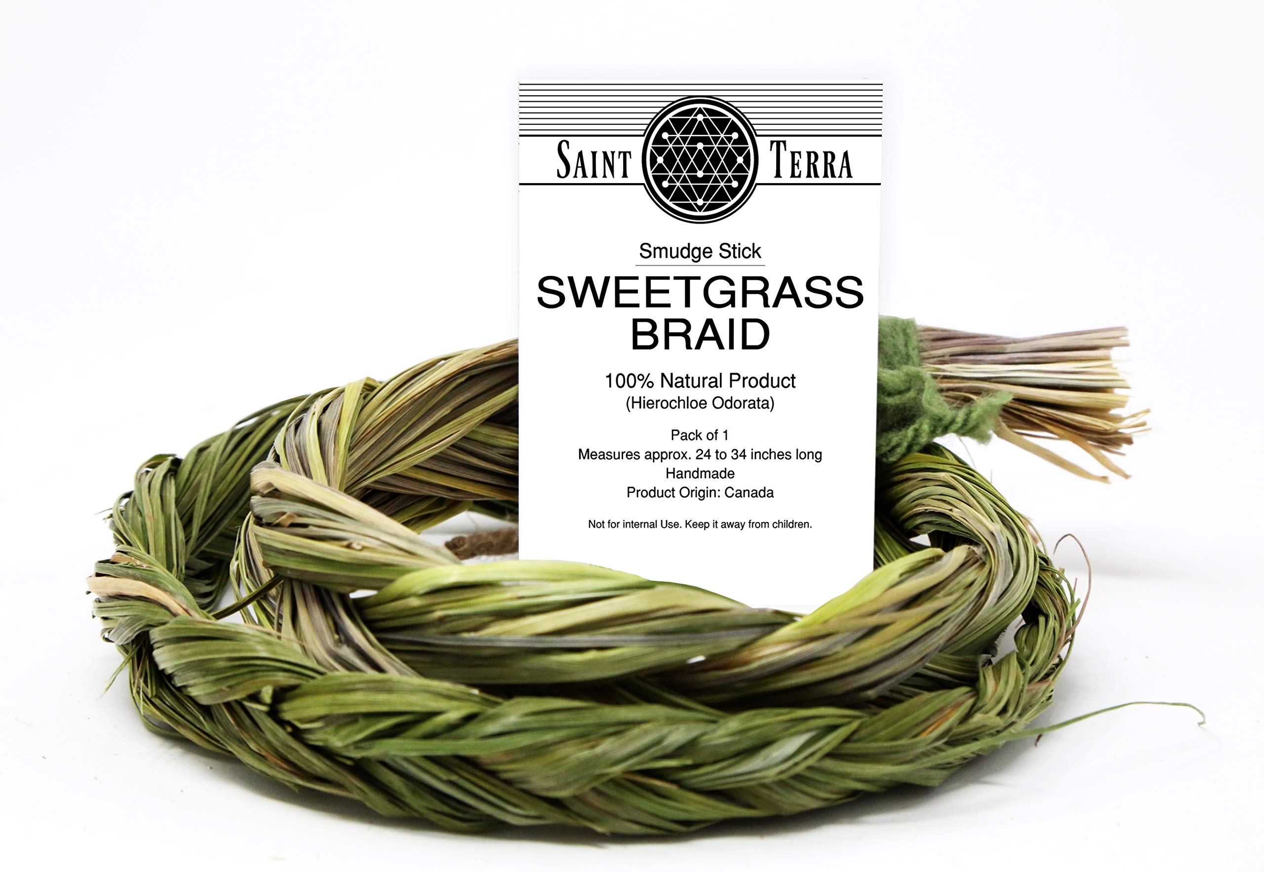 Sweetgrass Bar Soap, All Natural, Vegan, with Organic