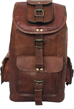 genuine leather rucksack