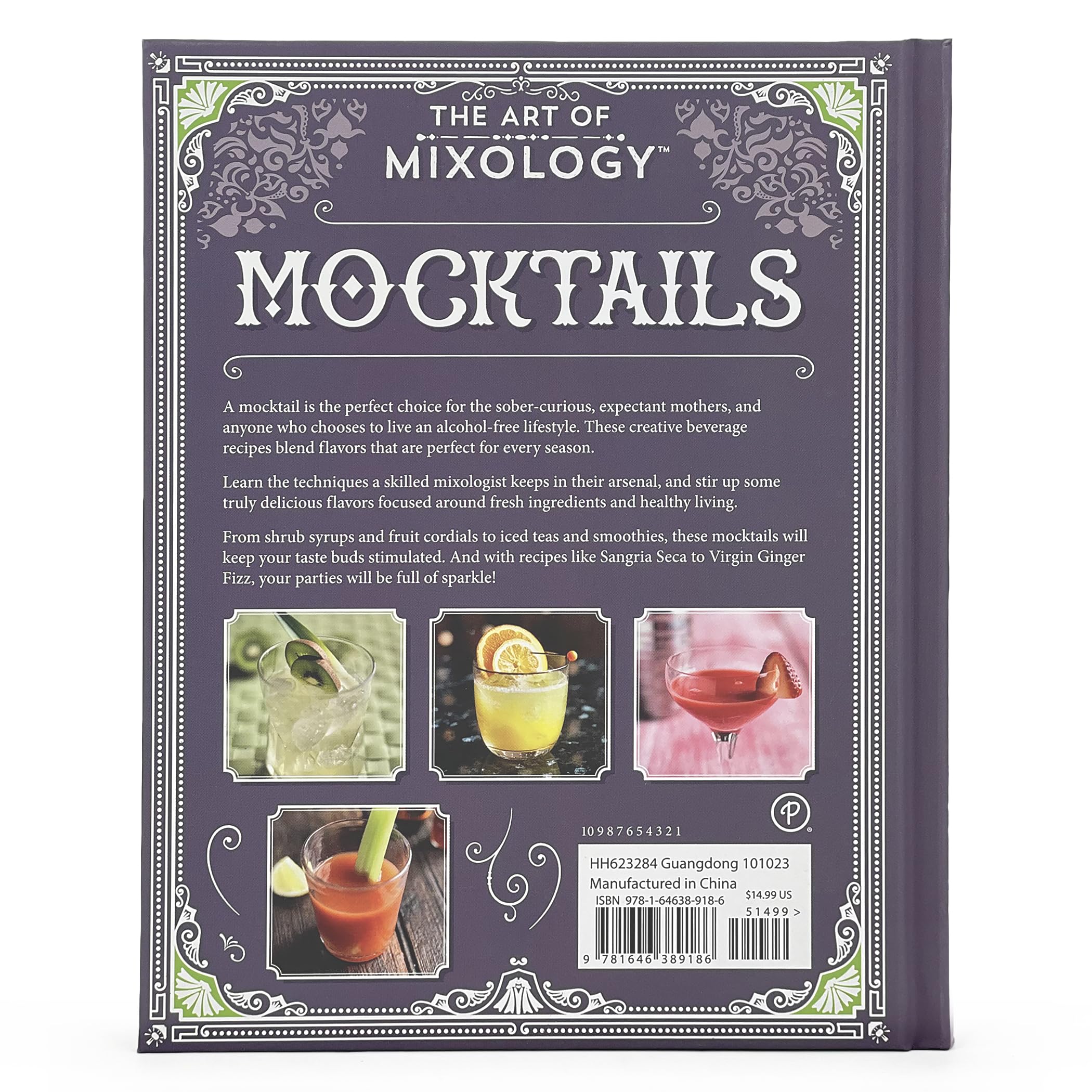 The Art of Mixology Mocktails - a Non-Alcoholic, Zero Proof Recipe Book for Every Occasion The Art of Mixology Mocktails - a Non-Alcoholic, Zero Proof Recipe Book for Every Occasion Hardcover