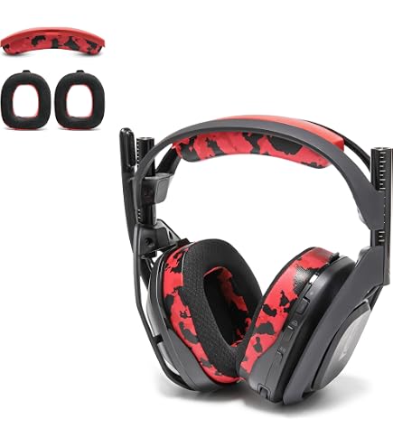 ヘッドホン ASTRO A50 GEN5 + Wicked Cushions WC Kit Mod A50 - Almofadas De Gel Refrescante + Faixa Cabeça