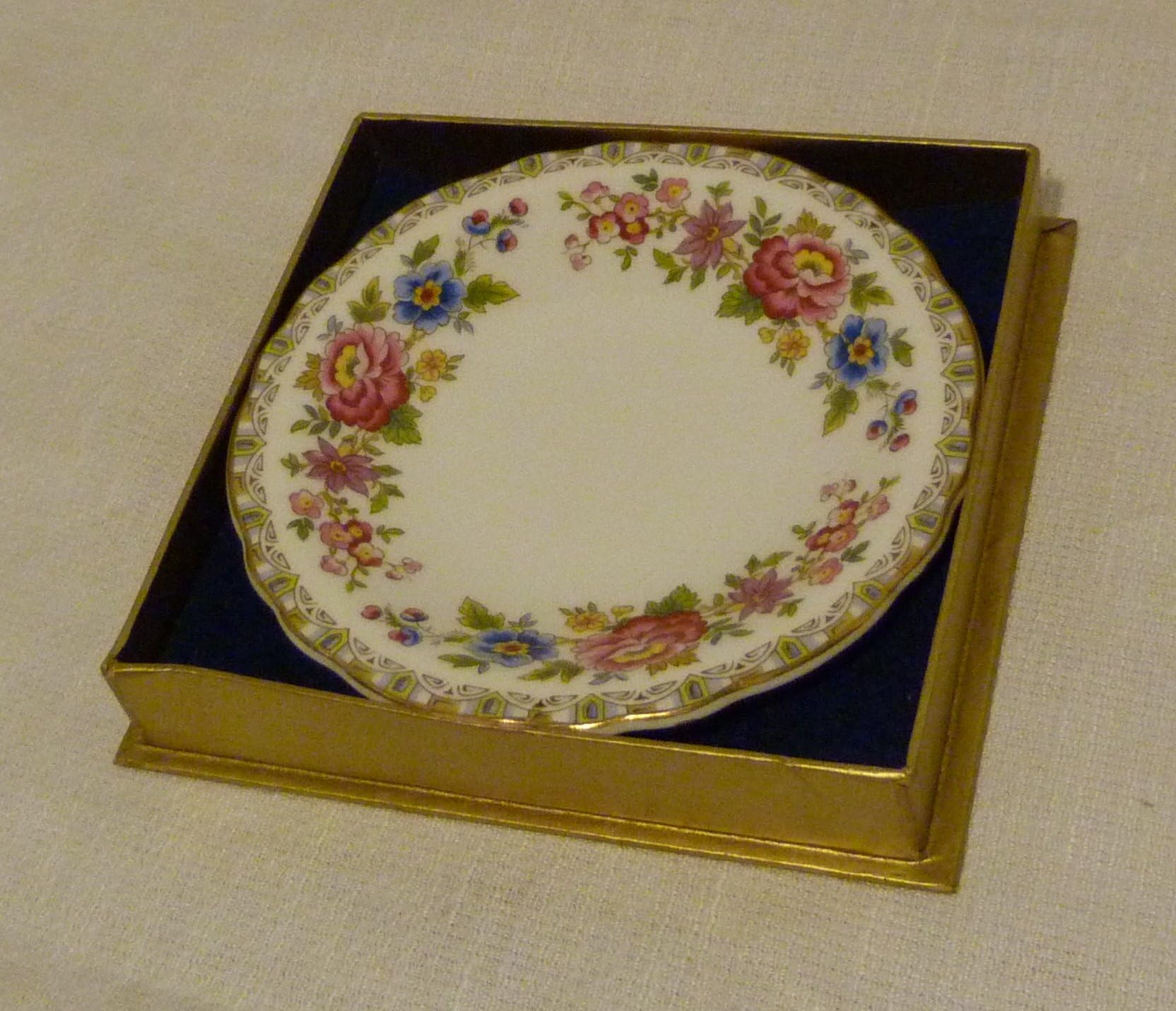 Royal Grafton Malvern Saucer Plate Small 4.75"W Fine Bone China England