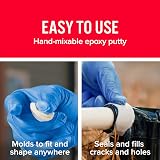 J-B Weld WaterWeld Underwater Adhesive Putty - 2 oz Off White - Repairs Leaks view 4