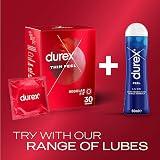 Durex Thin Feel Condoms 30 Pack with Silicone Lubricant Regular Fit view 6