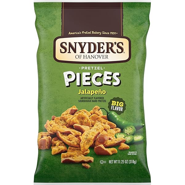 かにみそ　スピンドル　2本セット Amazon.com: Snyder's of Hanover Pretzel Pieces, Spicy
