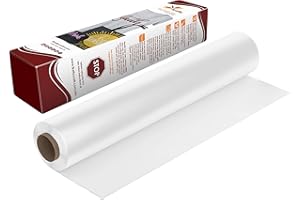 Firefly Craft Regular White, Heat Transfer Vinyl for Shirts - Iron on Vinyl for Cricut & Silhouette Heat Press Vinyl for Shirt Transfers - Iron on HTV Vinyl - 3 Pieces, 12" X 20" (5 Feet) Each