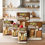 Rustins Danish Oil 250ml Wood Finish Natural Glow Enhances Grain Professional view 6