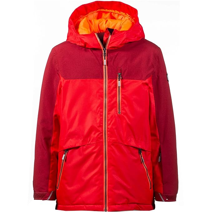 ICEPEAK Kinder Skijacke rot 128