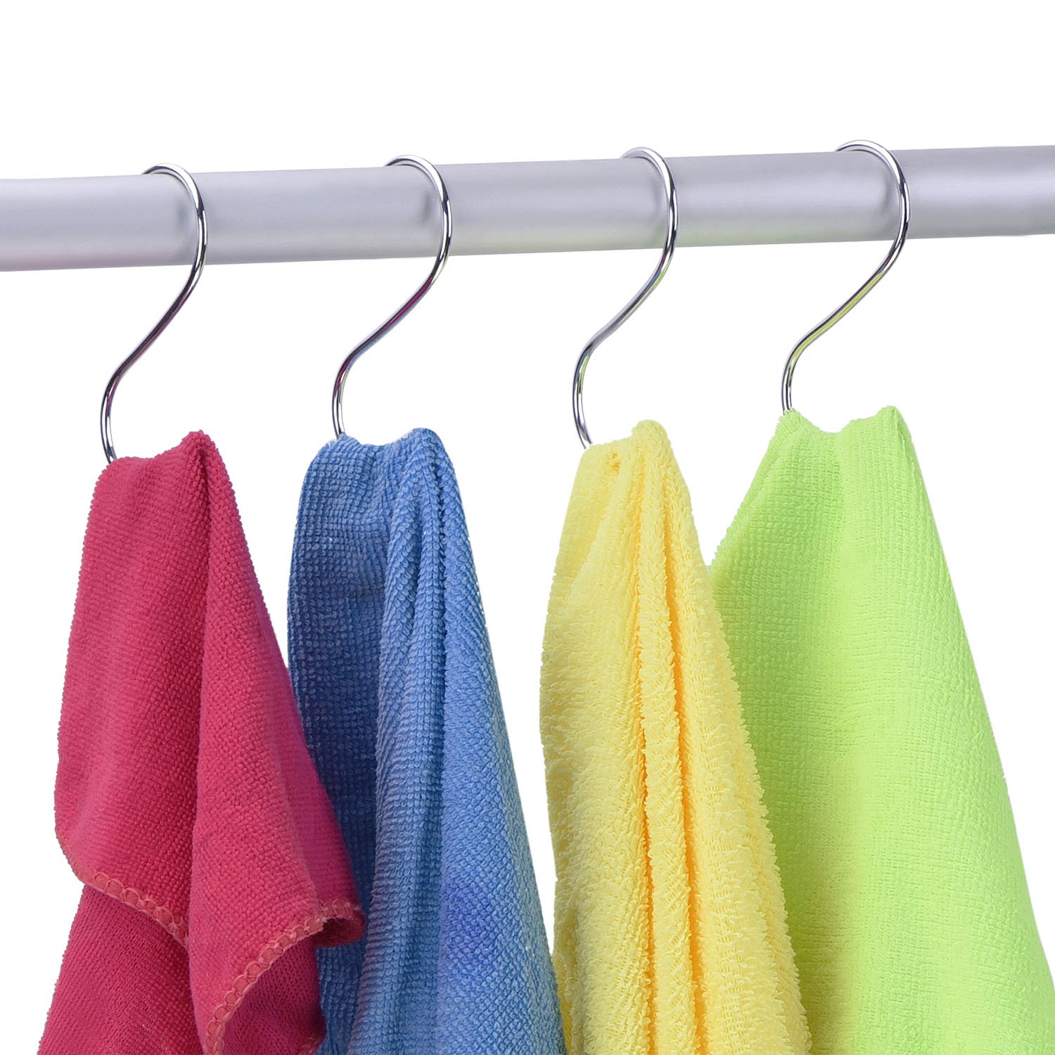 Outus S Shaped Hooks Hanging Hooks Hangers for Bathroom, Bedroom