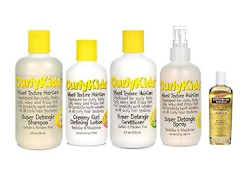 Amazon Com Curlykids Mixed Hair Haircare Set With Palmer S Body