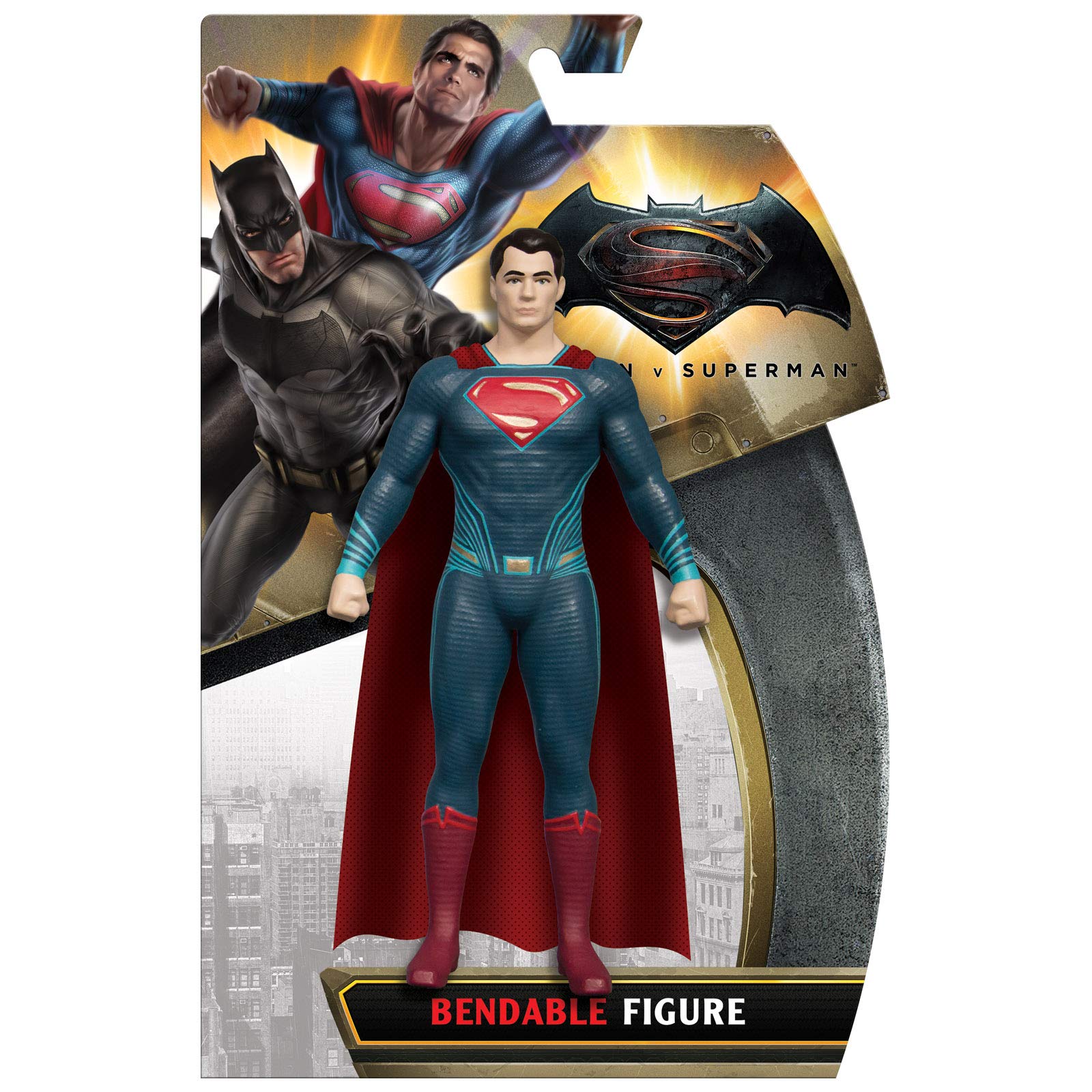 NJ Croce Superman Bendable Action Figure