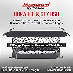 HY-GUARD Galvanized Steel Chimney Cover - HY-C