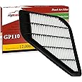 EPAuto GP110 (CA10110) Replacement for Chevrolet/GMC/Saturn/Buick Rigid Panel Engine Air Filter for Enclave (2008-2017), Traverse (2009-2017), Acadia (2007-2016), Outlook (2007-2010)