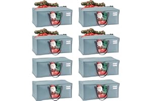 VENO Large Heavy-Duty Moving Bags with Window, Organizer Foldable Storage Box, College Dorm Clothes Collapsible Bins, Reusabl