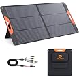 ZOUPW 110 Watt Portable Solar Panel for Power Station,25.6% Efficiency | N-Type 16BB Foldable Solar Panel for Jackery 300/Eco