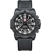 Luminox Navy Seal Chronograph 3080 Men's Watch 44mm, Swiss Quartz | Men's Chronograph Watch, 44mm CARBONOX Case, 200m Water Resistant, Hardened Mineral Crystal, Swiss Quartz, Always Visible