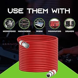GEARit XLR Male to Female Microphone Cable