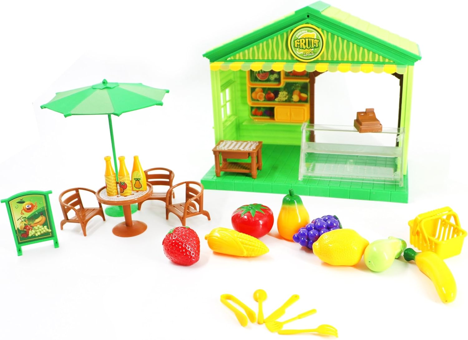 play day food market play set