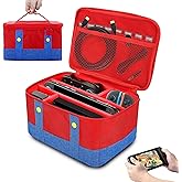 PEYANZ Carrying Case for Nintendo Switch 2, Portable Hard Shell Protective Travel Carrying Case, with 10 Games Card Slots (Cloth Box)
