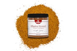 Ameen Foods | Premium Ground Allspice,120g (4.2 oz) -Crushed Jamaican pepper Aromatic and Flavorful, Perfect for Baking, Cook