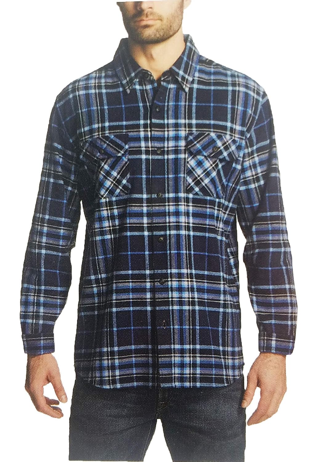 Flannel Button Down Shirt videosys 
