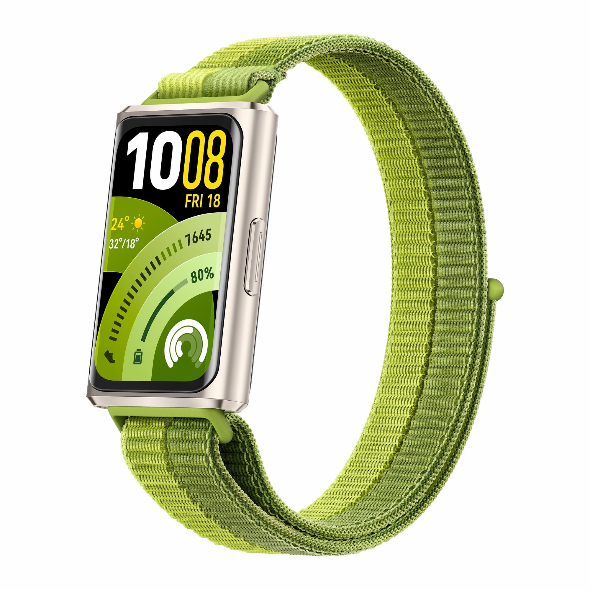 HUAWEI Band 11 Pro Smartwatch, Autonomes GPS Fitness Tracker, 1,62″ AMOLED 2000 Nits, Herzfrequenz- & Schlaftracking, SpO2, Wohlbefinden, Bluetooth, 5 ATM, Android & iOS, Legierungsgehäuse, Grün