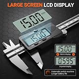 Preciva Digital Vernier Caliper 150mm LCD Stainless Steel Splash Resistant view 2