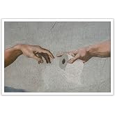 Funny Hand Holding Toilet Paper Poster Two People In Toilet Pass The Tissue Wall Art Simple And Modern Creative Bathroom Canvas Prints Painting For Home Restroom Wall Decor 12x16in Unframed