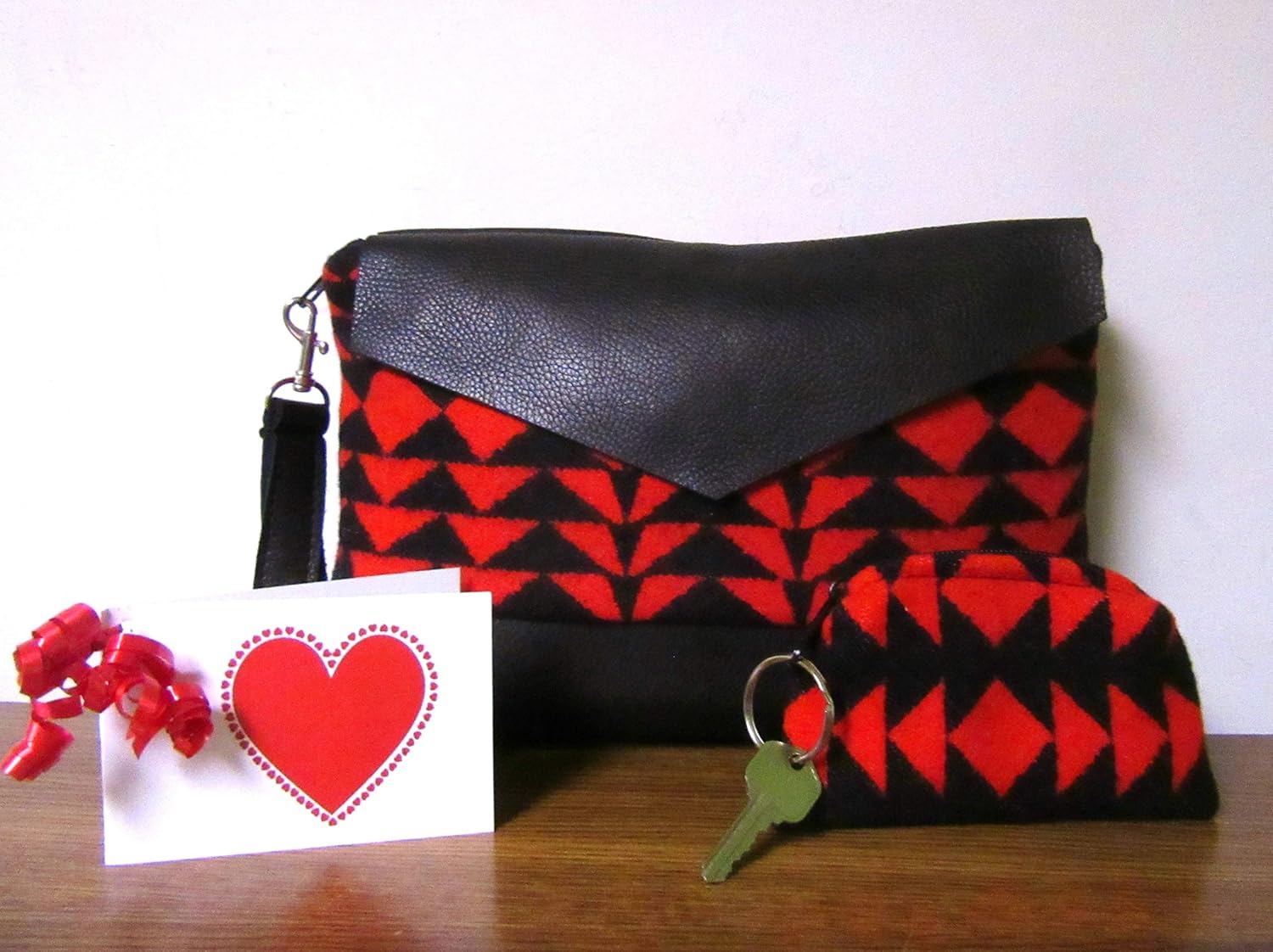key strap inside purse