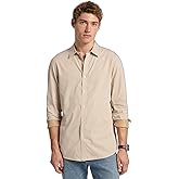 Michael Kors Men's Long Sleeve Geo Print Classic Fit Shirt